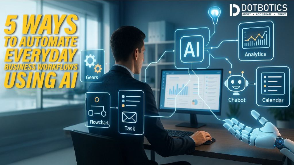 5 Ways to Automate Everyday Business Workflows Using AI